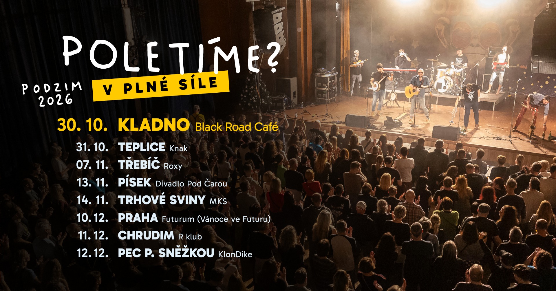 Poletíme? | V PLNÉ SÍLE | Kladno - Black Road Café